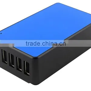 USB AC Power Multi Adapter Travel Wall Charger Station thumbnail-1