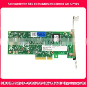 High Speed Intel Pci-e Express I350-T2 Low Profile Bracket Gigabit Dual Port Optical Network Card thumbnail-6