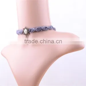 Rose Flower Lace Choker thumbnail-3