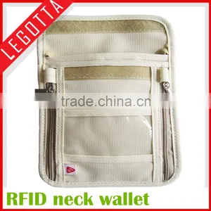 Fashionable New Design Holder Hidden RFID Neck Wallet for Travel 2016 thumbnail-4
