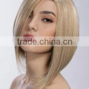 Mono Top Celebrity Beyonce Short Bob Wigs for Black Women thumbnail-1