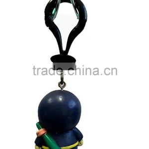 5cm Plastic Keychain Toys,Custom Vinyl Gift Toys thumbnail-4