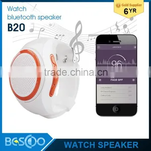 B20 Portable Bluetooth Watch Speaker With Watchband Outdoor Sports Wireless Mini Speaker Support TF Card FM USB Flash Handsfree thumbnail-4