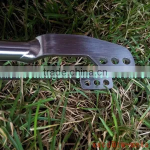 Titanium Bike Front Rack With Handing Brush Finished thumbnail-2