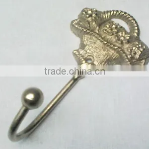 Cast Iron Hooks for Clothes With Nickel Plated thumbnail-1