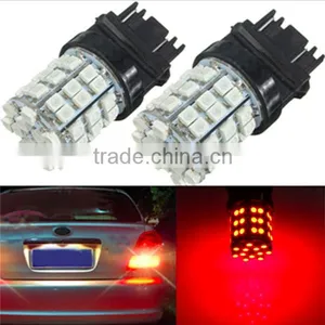 RV LED Light HighT25 3157 3156 54 LED 3528 SMD Red Car Auto Brake Stop Backup Tail Parking Lights Lamp Bulbs DC12V thumbnail-1