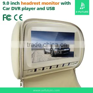 9inch TFT LCD Headrest Car Monitor, Car Headrest Monitor Head Rest Car Screen thumbnail-1