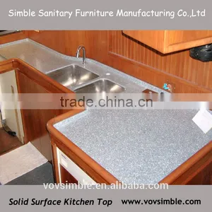 China Factory Cheap Solid Surface Countertop Slabs thumbnail-3