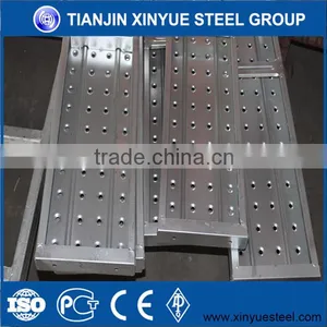 Scaffolding System 50*250mm Galvanized Steel Walking Plank for Building Construction thumbnail-2