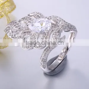 Pair Wedding Ring Silver Men Ring thumbnail-1