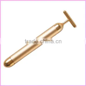 24K Gold Electric Vibrating Facial Massager thumbnail-1