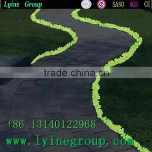 Blue Color Glow Artificial Plastic Pebble and Stone thumbnail-2