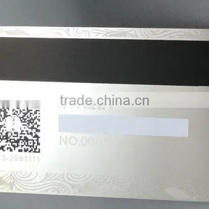CR80 Metal Magnetic Card With QR Code thumbnail-2