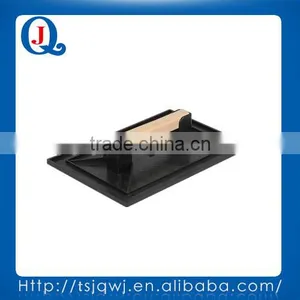 ABS Plastic Blade Flat Trowel With Wooden Handle JQ6202 thumbnail-1