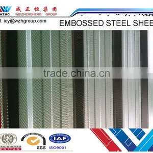 Diamond Embossed Steel Coil, Steel Sheet 750mm Width Sell to Nigeria, Africa From China thumbnail-6