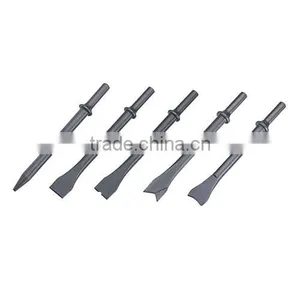 5-pc Air Chisel Set, Long (hex) From High Professional Manufacturer thumbnail-3