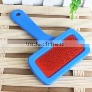 Pet Slicker Plastic Brush thumbnail-3