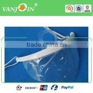 Transparent PC Reusable Face Mask thumbnail-1