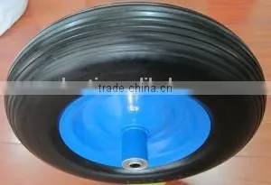 Solid pu Foam Rubber Wheel thumbnail-1