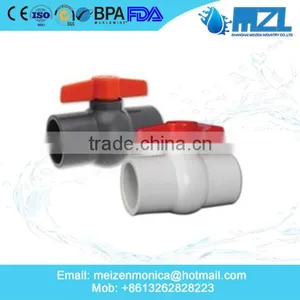 MZL UPVC BALL VALVE WITH HIGH GOOD QUALITY thumbnail-2