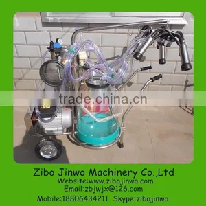 Cow Milking Machine With Transparent Milk Bucket thumbnail-1