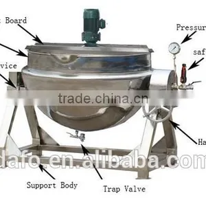 Stainless Steel Cooking Kettle 200liter thumbnail-5