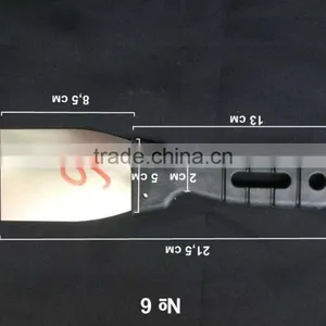 China Factory of Different Size Stainless Steel Putty Knife Scraper Plastic Handle With Free Samples thumbnail-1