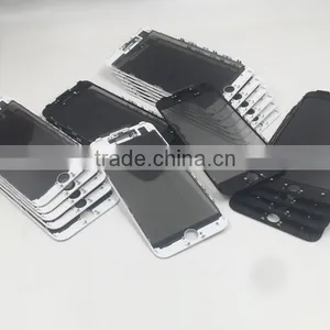 Front Glass Assembled Glass Lens Cold Glue Bezel Frame OCA Polarizer Film For IPhone 6 6s 7 Plus 5 LCD Repair Glass Replacment thumbnail-3