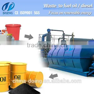 10PTD Continuous Tire Recycling Machine to Oil thumbnail-1