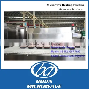 Catering Microwave Heating Machine/ Tunnel Heat Treatment Machine/ Microwave Meal Heater thumbnail-1