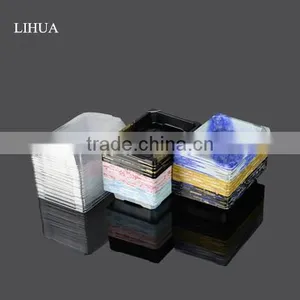 High Quality PS Disposable Plastic Sushi Container,Plastic Take Out Sushi Packaging,Japanese Sushi Box With Printed Film thumbnail-1