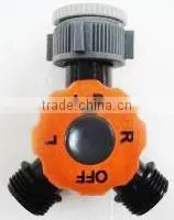 2-Way Garden Hose Splitter With Dial Switch thumbnail-3