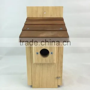 FSC Small New Design Wood House Wooden Bird Cage thumbnail-2