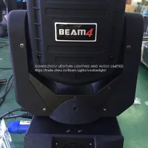 Beam4 Yellow Color Light dj Decoration 4pcs 25W Led Mini Beam Moving Head Light thumbnail-5