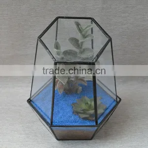 Micro Landscape Geometric Air Plant Succulent Glass Container Vase Pot Terrarium thumbnail-1