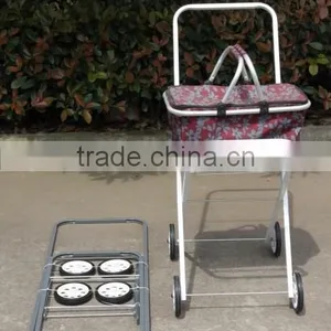 Rolling Laundry Cart Tubular Metal Frame Heavyweight White Bag Wheels Home NEW thumbnail-5