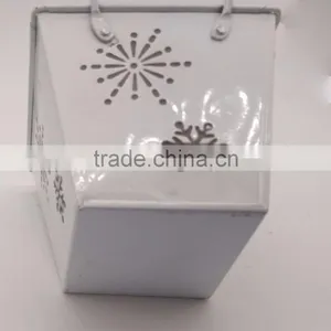 Cheap Wholesale Cylinder White Mini 5cm Cactus Metal Plant Pots for Succulents Plants thumbnail-3