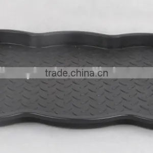 Plastic Rectangular Shoe Tray With Foot Design thumbnail-1