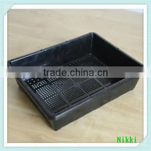 Plastic Tray Without Holes Garden Bed Seeds thumbnail-1