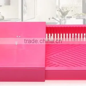 Wholesale Stock Kitchen Vegetable&Fruit Plastic Chopping Board Drain Board Draining Rack Storage Rack thumbnail-5
