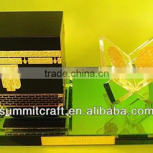 Interior Crystal Kaaba Islamic Favors thumbnail-1