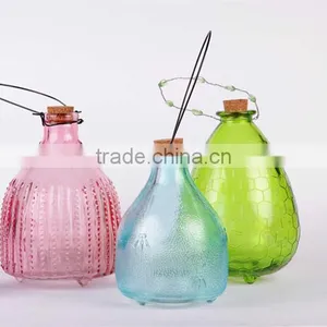 Decorative Glass Wasp Catcher With Painting thumbnail-1
