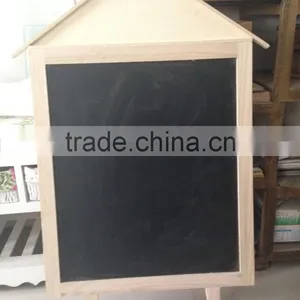 Decorative Chalkboard For Kitchen House Shape Display Cafe Chalkboard Vintage Style Big Size Standing Writing Board 57*80CM thumbnail-1