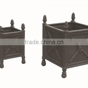 2017 China Cast Iron Planter Square Street Flower Pot thumbnail-1