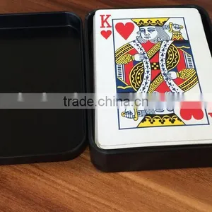 Black Metal Soap Tin Box, Poker Storage Tin Box, Fancy Tin Box thumbnail-1