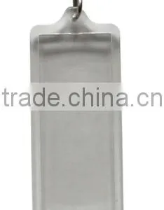 Promotional Gift Square Shape Custom Logo Printed Acrylic Keychain thumbnail-1