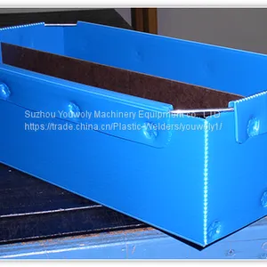 Ultrasonic Heat Staking Welding Machine for Corrugated Plastic Boxes/pp Hollow thumbnail-3