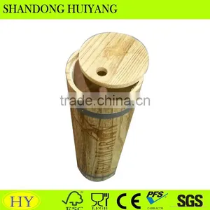 FSC Hot Dewsign Single Bottole Wooden Wine Box thumbnail-1