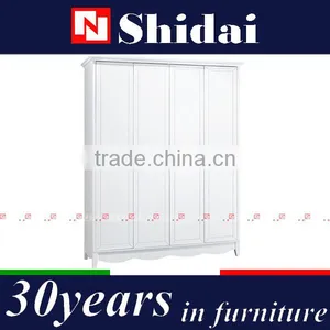 White Leather Bed / Double Bed Frame / Dubai Bed Furniture B904 thumbnail-6