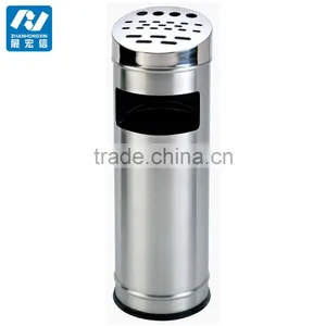 Stainless Steel Trash Bin for Hotel and Other Public Places thumbnail-3